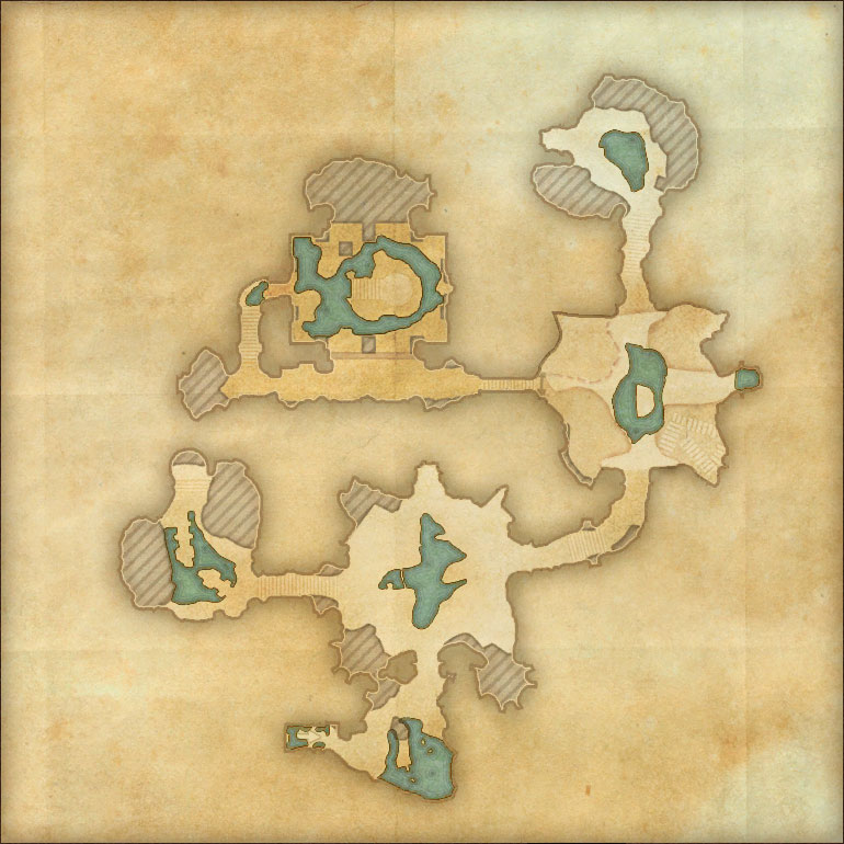 Map of Root Sunder Ruins