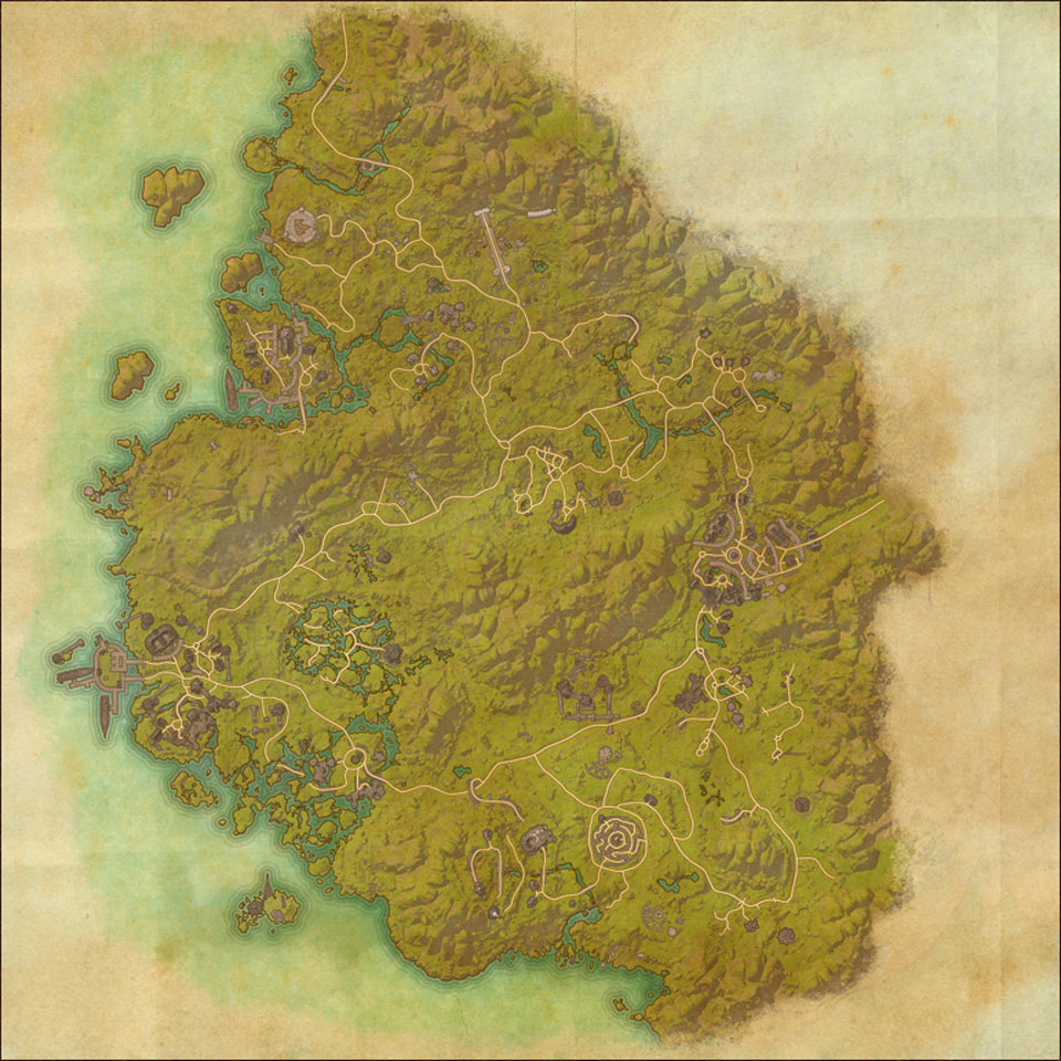 Map of Greenshade