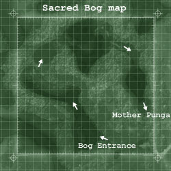Sacred Bog map