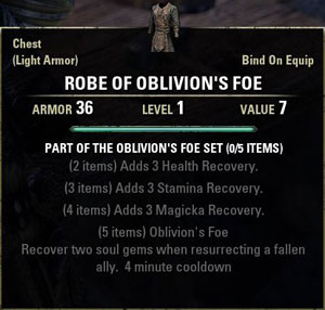 Oblivion's Foe