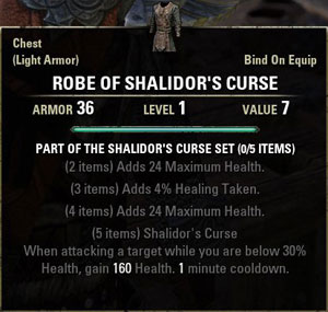 Shalidor's Curse